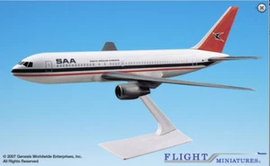 Flight Miniatures South African Airways 767-200 1:200 Scale Model Airplane - Picture 1 of 1
