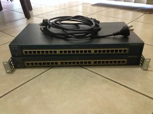 Cisco Catalyst 2950 Series Switch WS-C2950-24, 10BaseT/100Base-TX 24 Port Switch - Picture 1 of 4