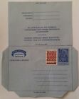 1972 CYPRUS AEROGRAMME LETTER (MINT). PHYTI PAPHOS EMBROIDERY