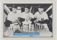 1982 ASA The Mickey Mantle Story Blue Back Moose Skowron Yogi Berra #26 HOF