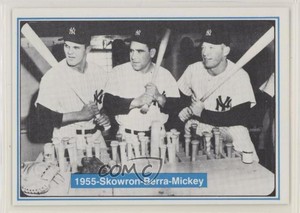 1982 ASA The Mickey Mantle Story Blue Back Moose Skowron Yogi Berra #26 HOF