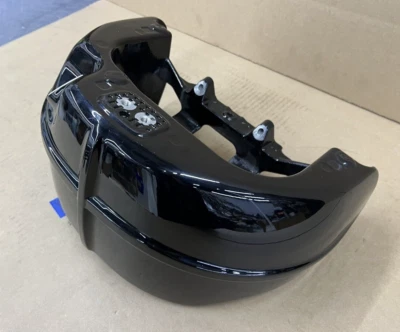 OEM Harley-Davidson Gloss Black Oil Tank Reservoir FXCWC Softail Rocker - Image 1 of 4