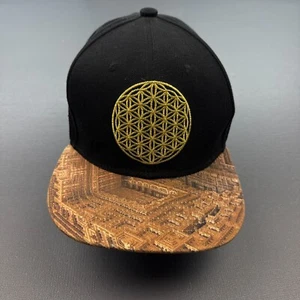 Lions In The Zoo Snapback Hat Flower of Life Sacred Geometry Festival Cap OSFM G - Picture 1 of 14