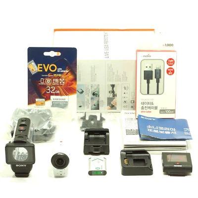 [Mint!!]Sony HDR-AS300R Camcorder/Action Cam Remote view Kit/Full box package - Image 1 of 4