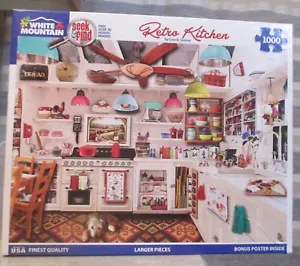 CUCINA RETRÒ - Completa - PUZZLE MONTAGNA BIANCA - Foto 1 di 2