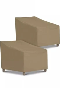 SunPatio Outdoor Chair Covers Waterproof Heavy Duty 2Pack 34"Wx37"Dx36"/25''H - Picture 1 of 10