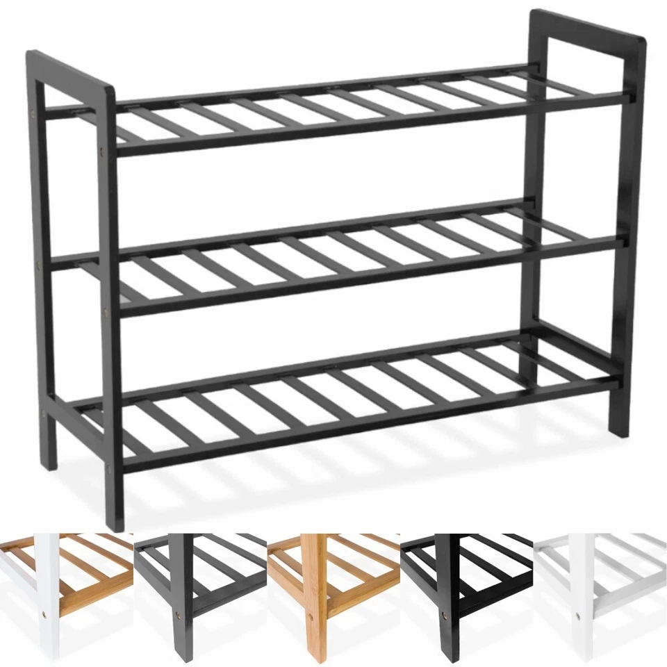 Bambus Schuhablage Schuhregal diMio Schuh Regal Ablage Holz Badregal Bank *NEU* - Bild 1 von 1