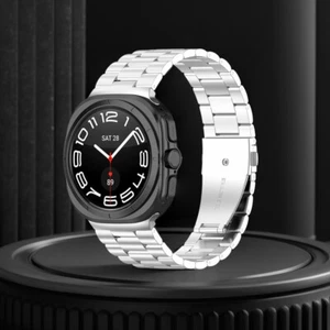 Stainless Steel Band Solid Men Women Band for Samsung Galaxy Watch 7 Ultra 47mm - Zdjęcie 1 z 24