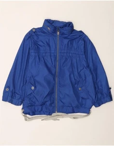 EDDIE BAUER Womens Windbreaker Jacket UK 14 Medium Blue Polyester CA08 - Picture 1 of 3