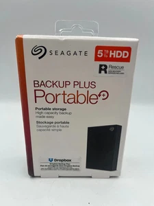 DISQUE DUR PORTABLE SEAGATE BACKUP PLUS 5 To HDD (STHP5000400) NEUF - Photo 1/1