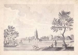 Holland Netherlands Dutch Drawing 18. C.Antiquity - Picture 1 of 1