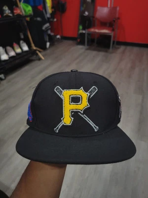 Pittsburgh Pirates Snapback Hat Pro Standard MLB 76th World Series W/ Pin - Image 1 of 4