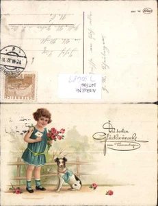 750683 Namenstag Hund Rosen Blumen Stp. Fohnsdorf n. St. Michael Bruckbach Peter - Picture 1 of 1
