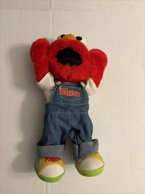 Muñeca de peluche Elmo Plaza Sésamo Vamos a fingir Elmo juguete parlante Fisher Price Foto 1 de 4