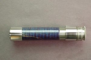 ASIENTO CARRETE FLY ROD Teñido Arce Rizado 11424 Screwlock Níquel Plata 0.435" Diámetro - Imagen 1 de 8