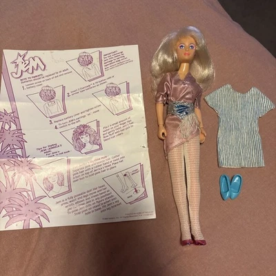 Pendientes iluminados vintage 1985 Jem & the Holograms as Jerrica Doll LEER Foto 1 de 4