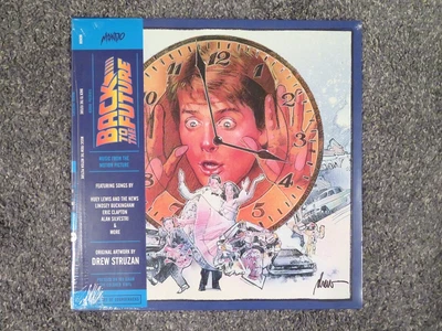 Mondo Struzan Back To The Future Soundtrack RARE Tri Colored Vinyl LP NEW SEALED - Image 1 of 4