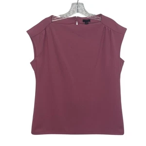 Ann Taylor Factory Sleeveless Top Blouse Womens Small Dusty Rose New WOT - Picture 1 of 7
