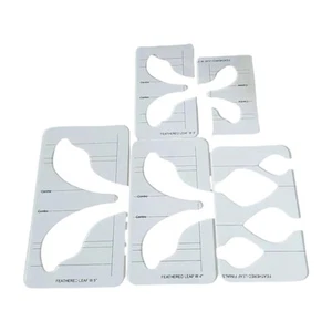 Lot De 5 Modèles De Quilting En Acrylique Pour Patchwork Et Quilting Sur - Foto 1 di 6