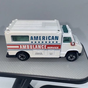 Servizio Ambulanza Americana Hot Wheels 1988. Ottimo! - Foto 1 di 7