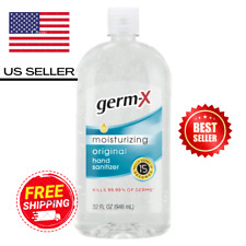 Germ-X Gel Hand Sanitizer, Bottle of Gel Hand Sanitizer with Cap, Original Scen