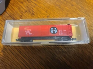 Vintage Spur N Life-Like #7754 - Santa Fe 16471 40' Box Car, neu - in OVP - Bild 1 von 6