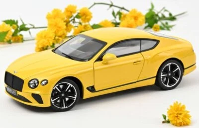 BENTLEY Continental GT - 2018 - Monaco yellow - Norev 1:18 - Immagine 1 di 4