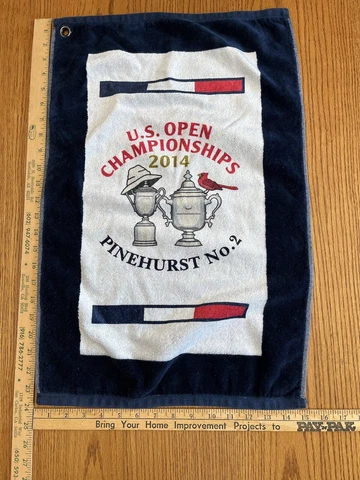 Golf Towel 2014 US Open Pinehurst #2 Navy Cover
