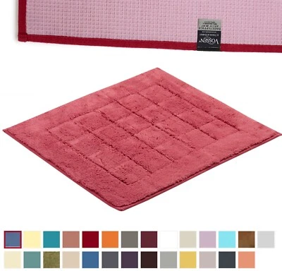 Vossen Badematte Exclusive Gr. 55x65/60x100/67x120 viele Farben - rutschfest  - Bild 1 von 4