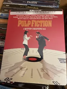 Pulp Fiction 4K Ultra HD + Blu-ray + Digital, Limited Edition Steelbook, New - Picture 1 of 4