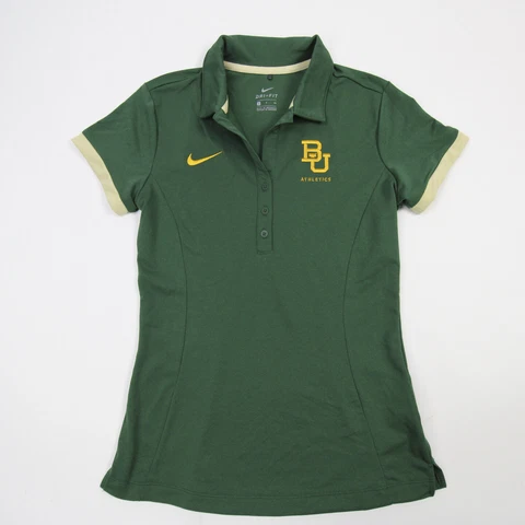 Baylor Bears Nike Dri-Fit Polo Women's Green Used Cover