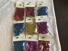 Conffetti Large glitter table scatter 4colors random shapes Dots stars clefnotes