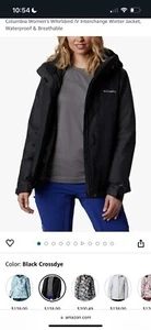 Colombia Whirlibird Omni Tech Ladies Jacket Size medium READ DESCRIPTION - Picture 1 of 11