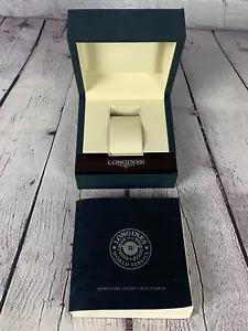 Longines Watch Box /w Manual & 2 Links L43212127 - Picture 1 of 12