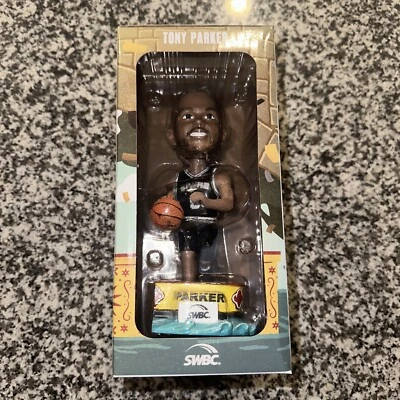 Tony Parker  San Antonio Spurs Bobble Head Bobblehead SGA 50th Anniversary LE - Image 1 of 4