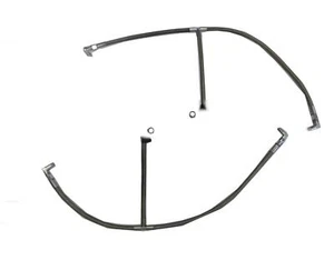 T-Braided hose set For Fuel Rail 02-14 Subaru WRX STI. CF10780-2 - Picture 1 of 3