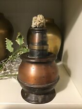 Rare  WW1 Copper & Brass Oil Lamp GPO (Post Office)  British Army