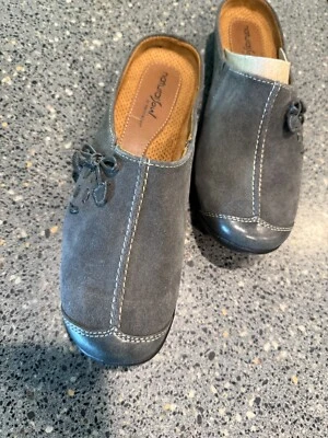 NUEVO Natural Soul FANNER de Naturalizer mulas de gamuza gris 7,5 Foto 1 de 4