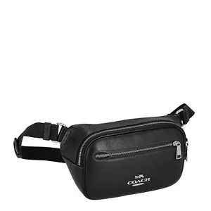 Coach Borsa Uomo Body CJ507 SVDTV ELIAS CINTURA BORSA Articolo Nuovo - Foto 1 di 9
