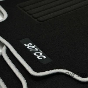 Alfombrillas a medida para PEUGEOT 307 CC 307CC desde 2001- EDITION Velour plata - Imagen 1 de 4