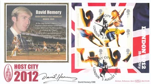 DAVID HEMERY SIGNED Olympic Games Benham Host City London 2005 (106535) - Picture 1 of 3