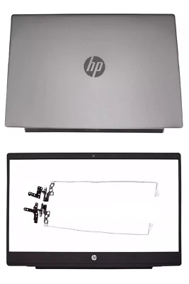 HP Pavilion 15-CW 15-CS Series LCD Top Lid Back Cover With Frame Bezel & Hinges - Image 1 of 2