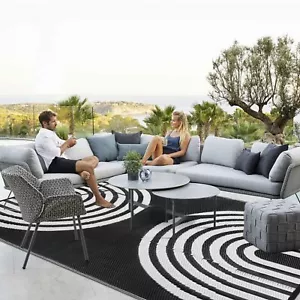 Anidaroel 9x18ft Reversible RV Outdoor Rugs for Camping Waterproof Patio Rugs... - Picture 1 of 7