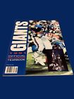 1991 New York Giants Official Team Bluebook Yearbook NFL 