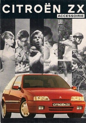 Citroen ZX Accessories 1992-93 UK Market Sales Brochure  - Image 1 of 2