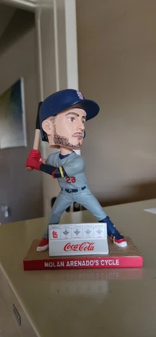 Nolan Arenado 2023 Cardinals CYCLE Bobblehead SGA NIB Cover