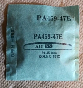 29.35 mm Rolex 6512 Watch Crystal PA459-47E - Picture 1 of 1