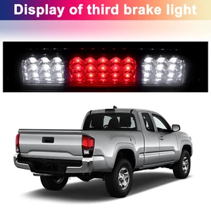 For 2010 Ford Explorer Sport Trac Clear LED 3RD Thrid Brake Cargo Light Black - Picture 1 of 13