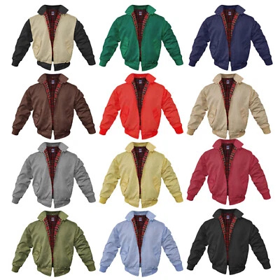 Harington Jacket Skinhead 1970 Style Biker Bomber Scooter Vintage Retro MOD Top - Image 1 of 4