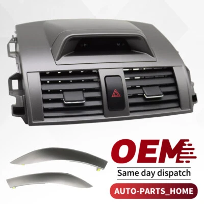 ✅Center Console Dashboard AC Air Vent Panel for 2009-13 Toyota Corolla 1.8L 2.4L - Image 1 of 4
